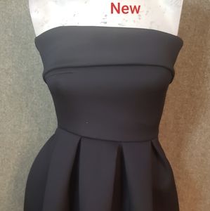 Off shoulder black dress